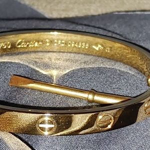 18k Cartier Love Bracelet